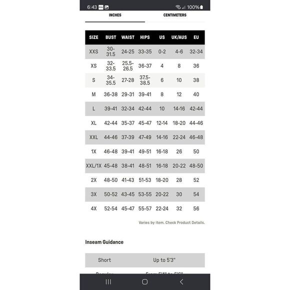 New Small Fabletic Tigress Therma Flex High Waist Cold Weather Leggings w Pocket - Picture 5 of 8